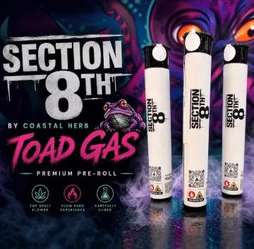 Toad Gas Diamond Infused 1g Pre-Roll
