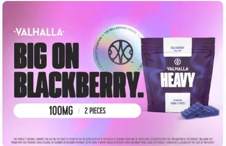 Blackberry 1:1 (THC:CBN) | 2pk/100mg